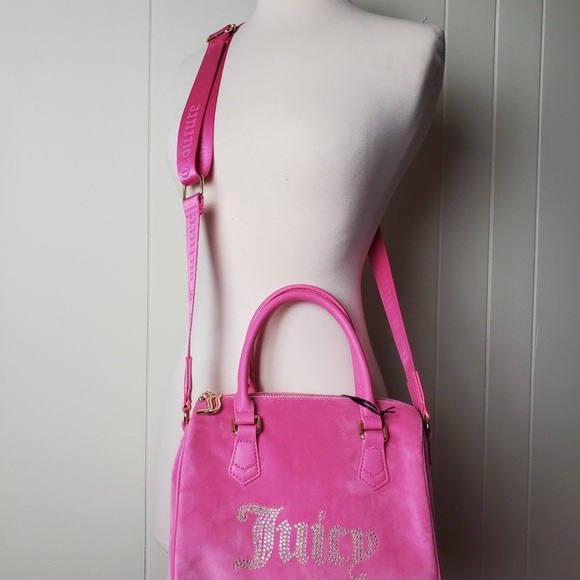 Juicy Couture Vibrant Pink Satchel - Picture 8 of 9